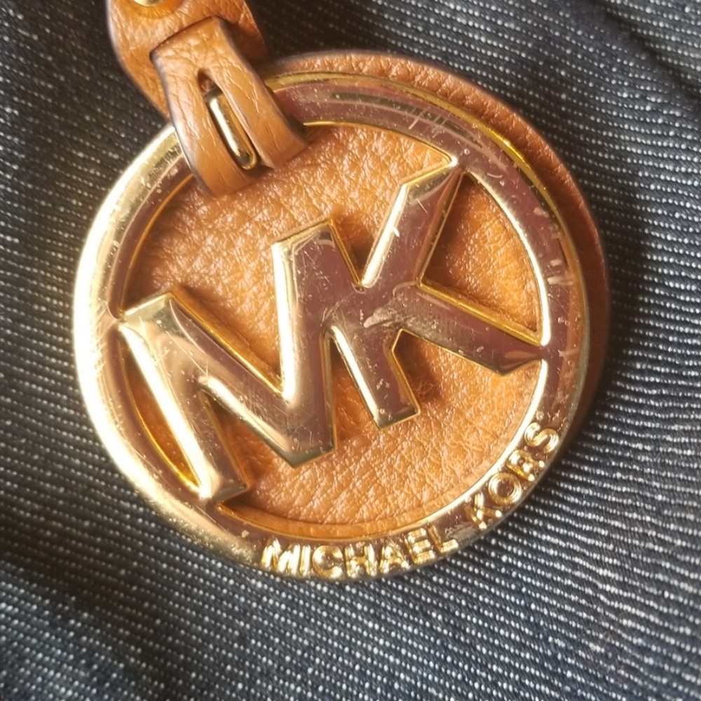 Michael Kors Denim Drawstring Bag - Picture 2 of 6